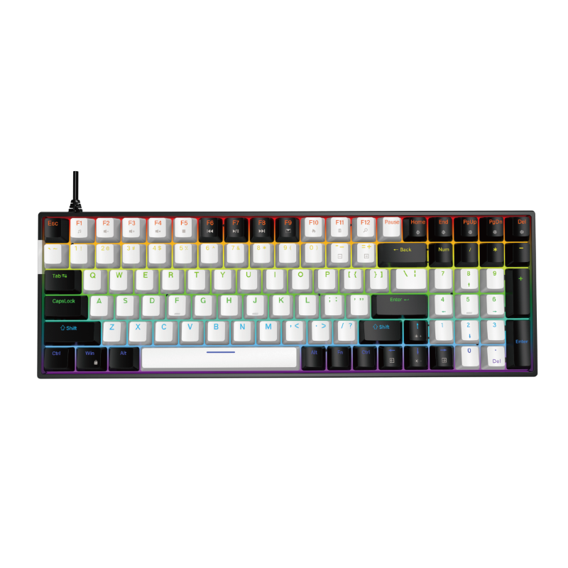 JEDEL KL-160 Wired Gaming Mechanical Keyboard 100 Keys (Wired)