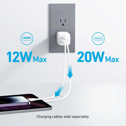 Anker 323 Charger 33W Dual Port
