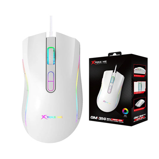 XTRIKE ME GM-314 Wired Gaming Mouse 7200 DPI 7 Programmable Buttons