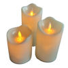3 Pcs Led Swing Flame Decoration Candles