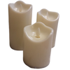 3 Pcs Led Swing Flame Decoration Candles