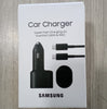 Original Samsung Car Charger 45W Dual Port USB-C USB-A