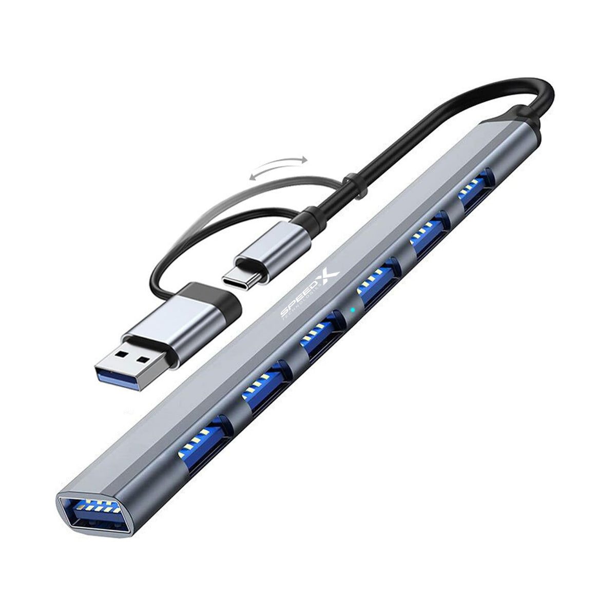 Speed-X 7 USB Ports Hub