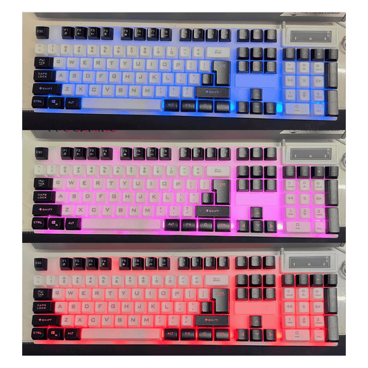 FIREWOLF FW-K30 Keyboard Color Backlight Membrane Silent Keys