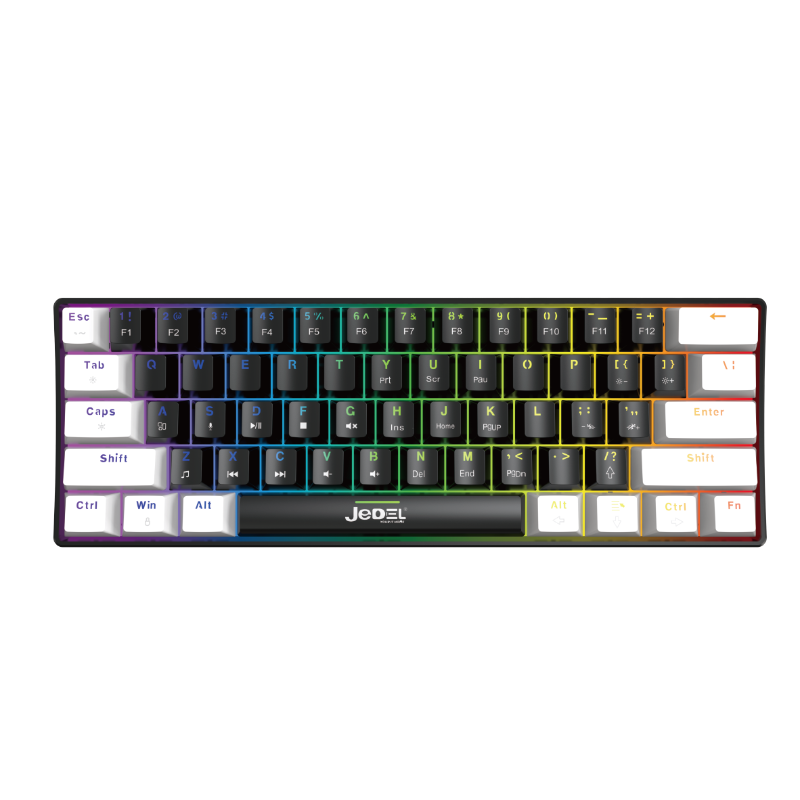 JEDEL KL-69 Wired Mechanical Keyboard Red/Blue Switch