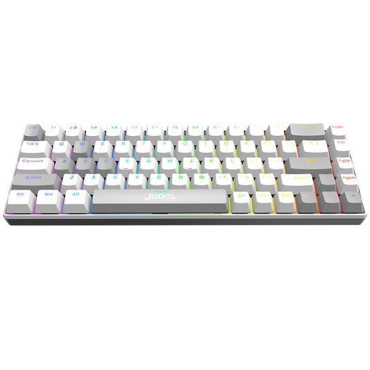 JEDEL KL-141 Mechanical Keyboard Wired (Extra Key Caps) 68 Keys