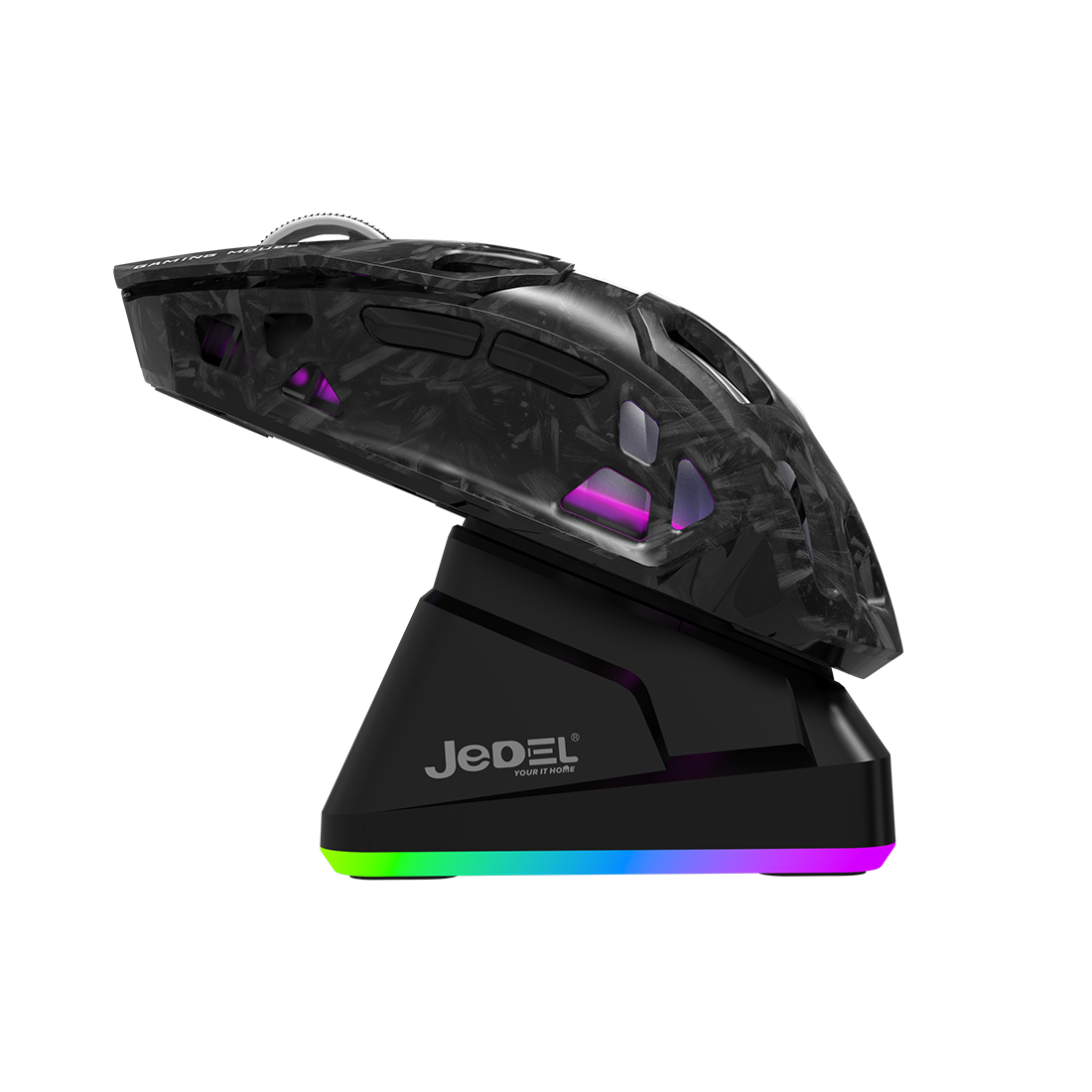 JEDEL GWH-111 Tri Mode Gaming Mouse with Dock 12000 DPI