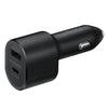 Original Samsung Car Charger 45W Dual Port USB-C USB-A