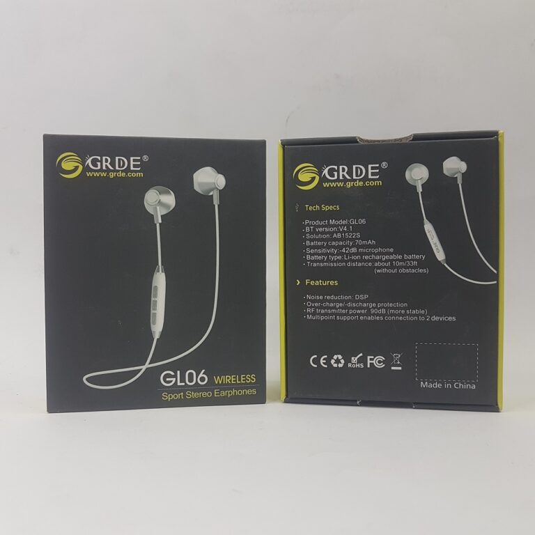 GRDE Bluetooth Handsfree GL06 Wireless Earphone