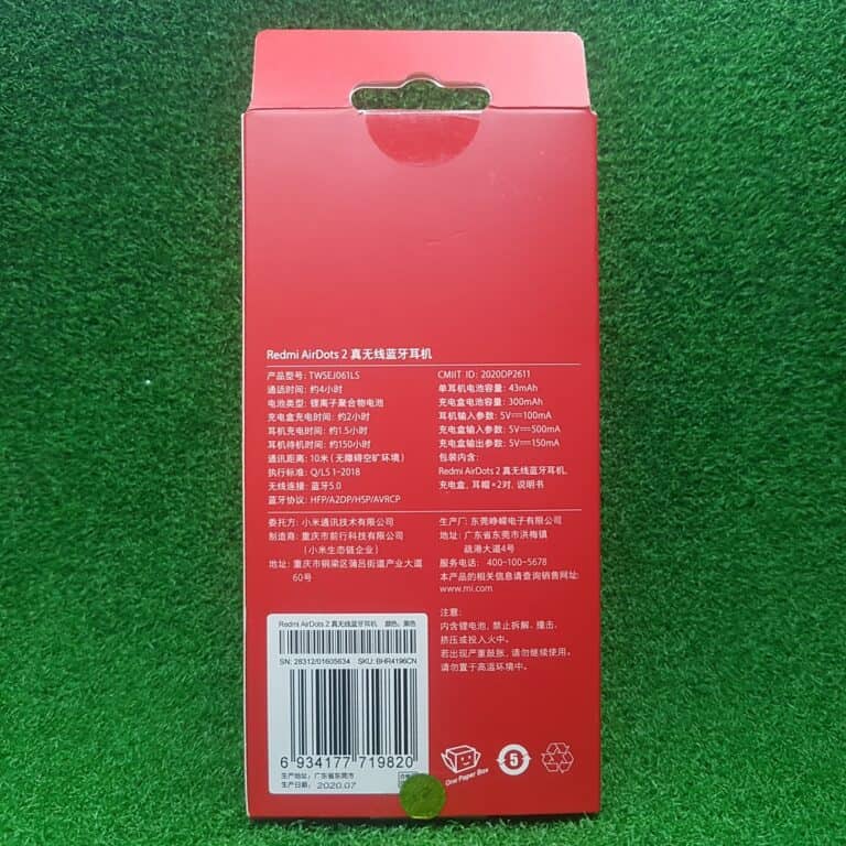 Original MI Redmi AirDots 2 Wireless EarBuds