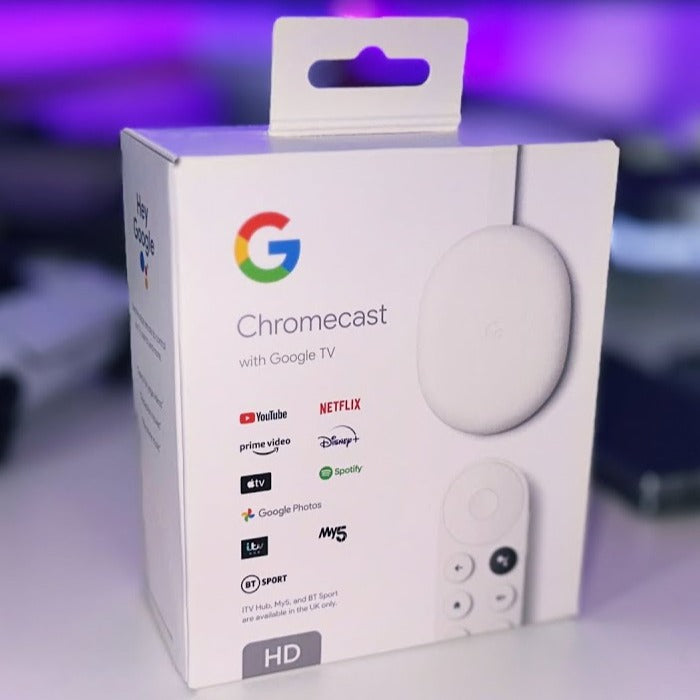 【美品/箱付き】Chromecast with Google TV HD Amazon.com: Chromecast with Google TV (HD) - Streaming Stick