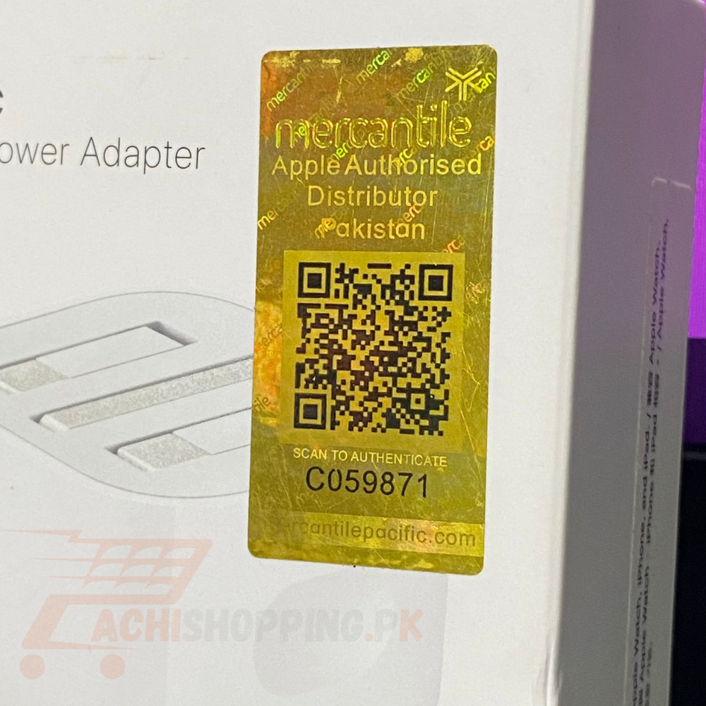 Apple 20W Adapter USB-C Original Mercantile Official
