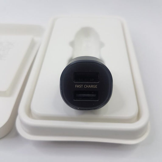 Original Samsung Fast Car Charger 15W Dual USB Port