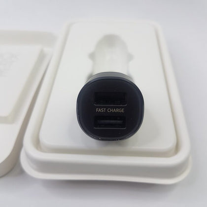 Original Samsung Fast Car Charger 15W Dual USB Port