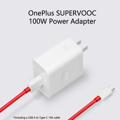 Original Oppo OnePlus 100W Charger Super VOOC Adapter