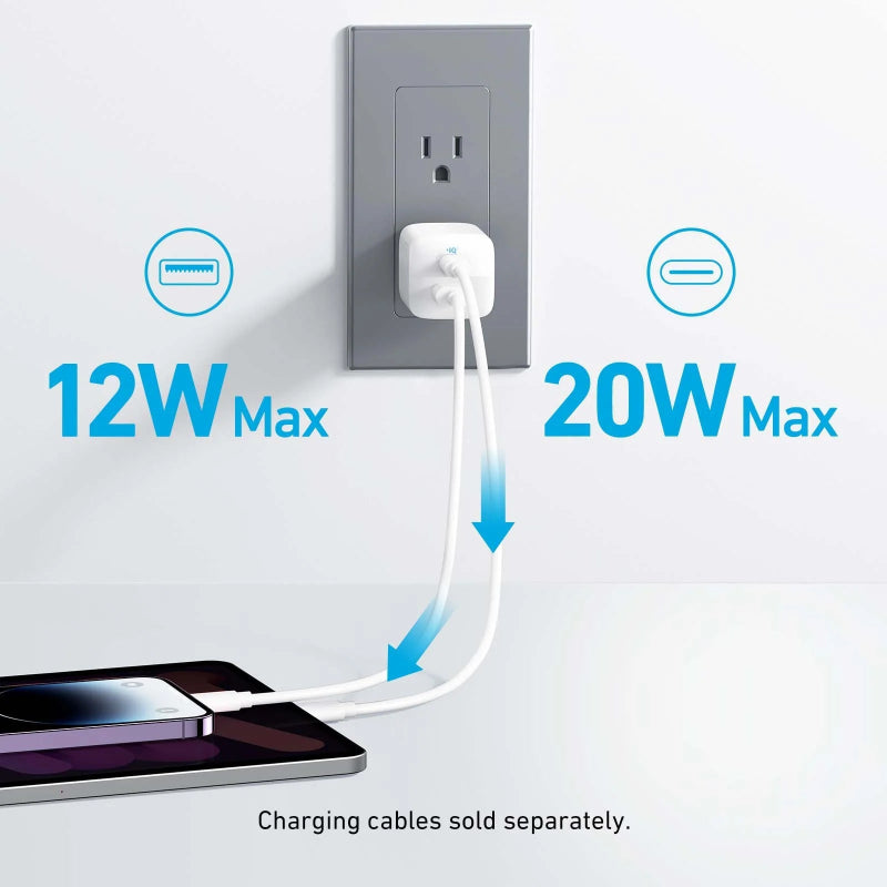 Anker 323 Charger 33W Dual Port