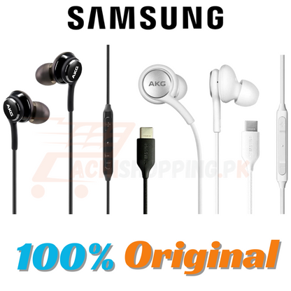 Original Samsung AKG Earphones Type-C Handsfree