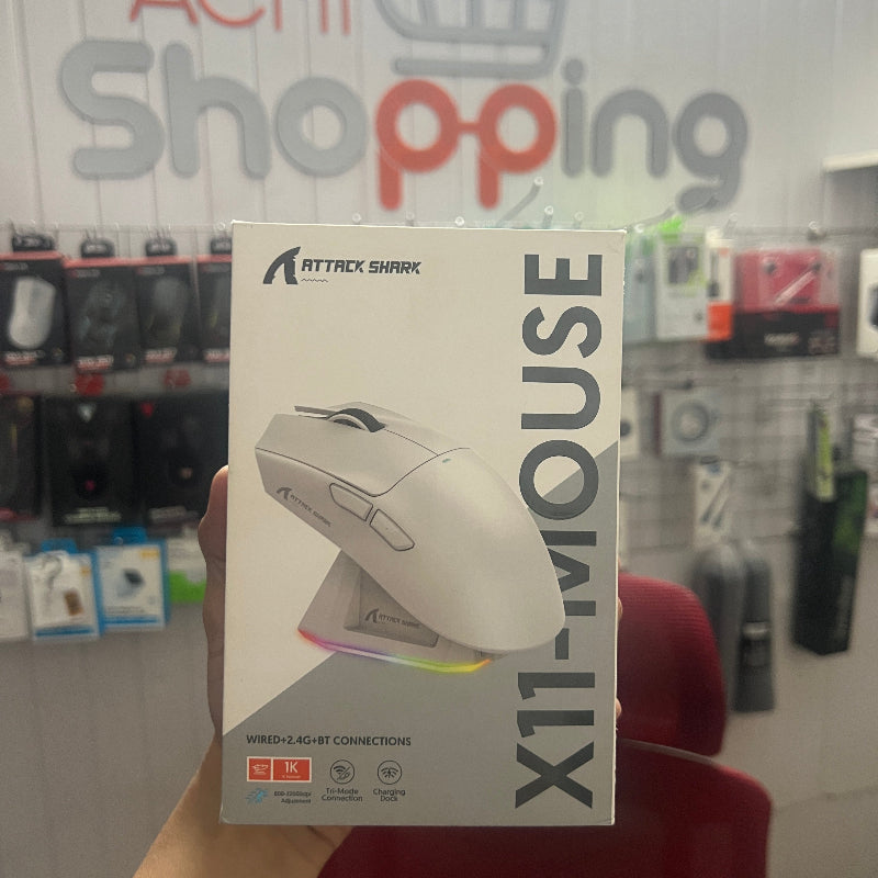 ATTACK SHARK X11 Tri Mode Gaming Mouse