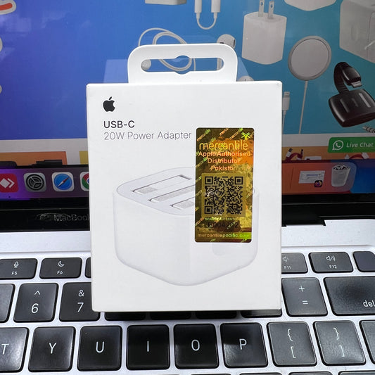Apple 20W Original Adapter Mercantile/GNext Official Warranty