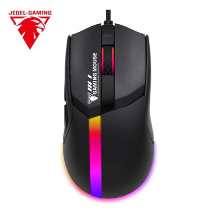 JEDEL GM-1401 7D RGB Gaming Mouse 12400 DPI Programmable Buttons