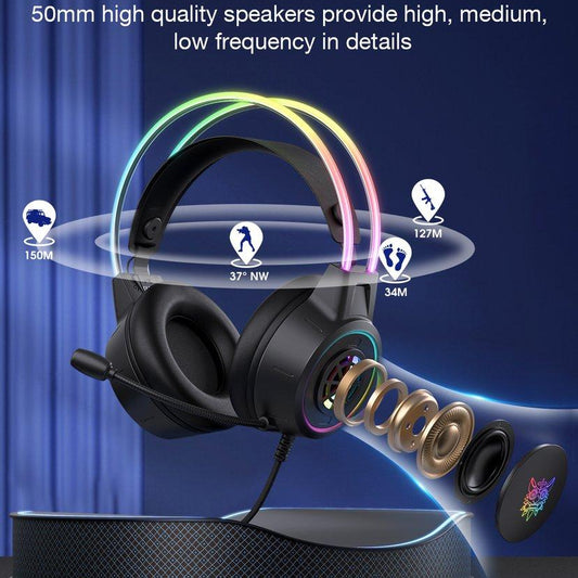 ONIKUMA X15 PRO Double-Head Beam Wired Gaming Headphone