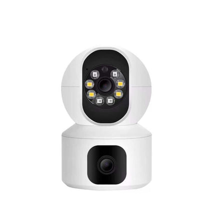 N9-2 Hd Smart 4mp 2+2 WiFi Double Lens Auto-tracking Tow Way Audio IR Night Vision Camera