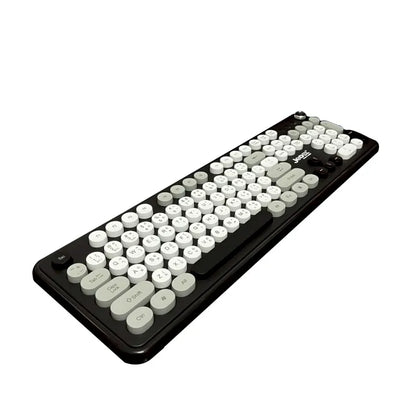JEDEL WKB-104 Typewriter Style Keyboard Dual Wireless