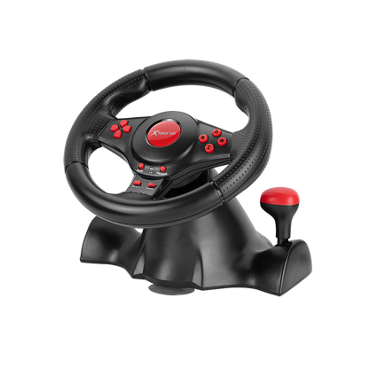 XTRIKE ME GP-903 Racing Steering Wheel Dual Vibration Motors