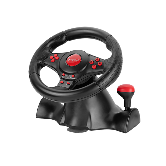 XTRIKE ME GP-903 Racing Steering Wheel Dual Vibration Motors