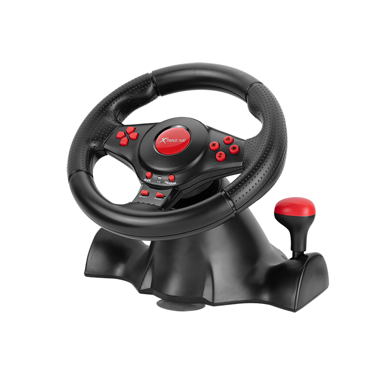 XTRIKE ME GP-903 Racing Steering Wheel Dual Vibration Motors