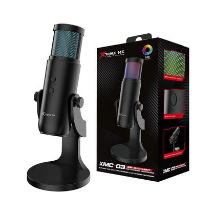 Xtrike Me Gh-606 Rgb Wired Gaming Adjustable Microphone
