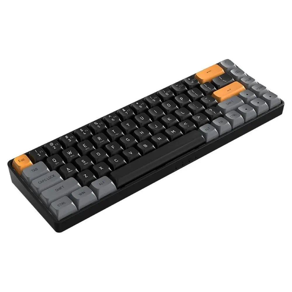 Aigo A68 Mechanical Keyboard Tri Mode Wireless/Wired Yellow Switch
