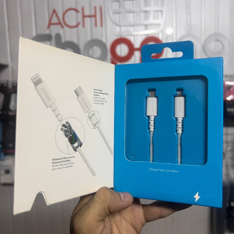 Anker C To Lightning Cable 6 Feet 1.8M Braided