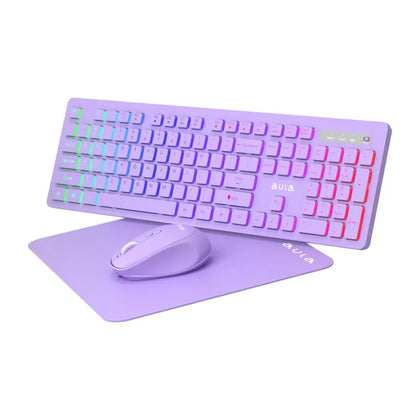 AULA 3-In-1 Keyboard, Mouse, Mousepad Combo AC-208