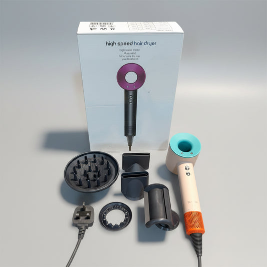 Imported High Speed Hair Dryer 5 styling attachments