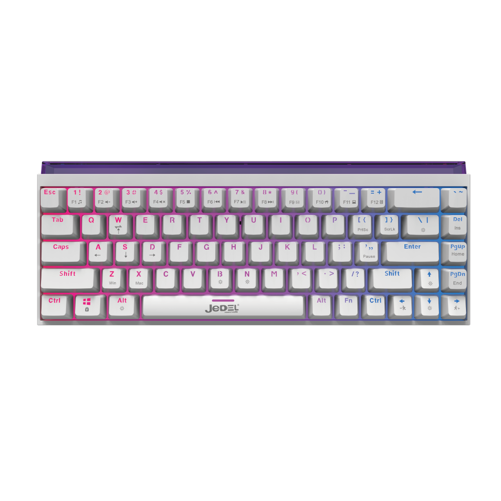 JEDEL KL-71 Gasket Mechanical Keyboard Wired Hot Swap