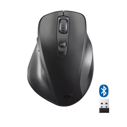 ISY Dual-Mode 2.4 Ghz & Bluetooth Wireless Mouse