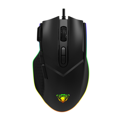 JEDEL GM800 Wired RGB Gaming Mouse 8 Custom Buttons 7200 DPI