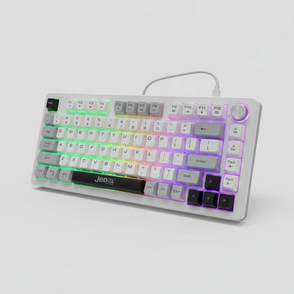 JEDEL K512 Silent 81 Keys Membrane Keyboard