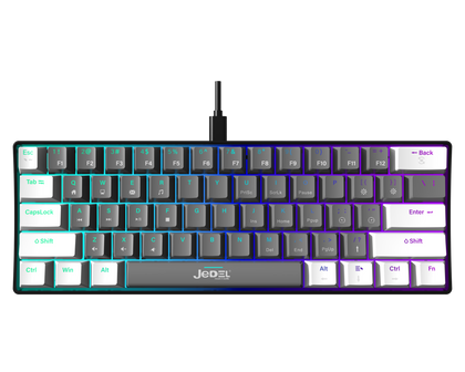 JEDEL KL69 Wired Mechanical Keyboard Red/Blue Switch
