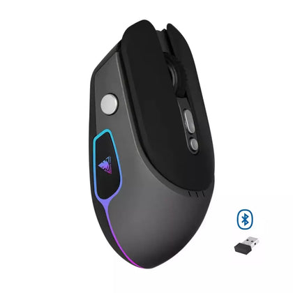 JEDEL WH-104 Bluetooth +2.4G Wireless Rechargeable Mouse