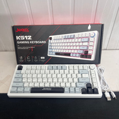JEDEL K512 Silent 81 Keys Membrane Keyboard