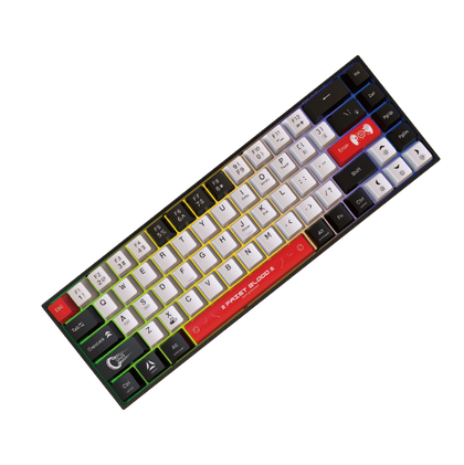 JEDEL-KL68 (68 Keys) Wired Mechanical Gaming Keyboard (Blue Switches)