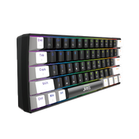 JEDEL-KL69 61 Keys Wired Mechanical Keyboard Red Switches