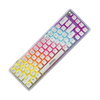 JEDEL KL-150 Transparent Wired Mechanical Keyboard Crystal Switch