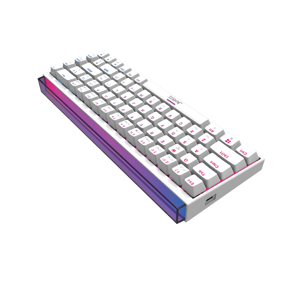 JEDEL KL-71 Gasket Mechanical Keyboard Wired Hot Swap