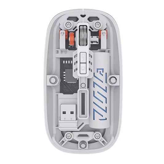 Transparent Bluetooth + 2.4G Wireless Rechargeable Mouse