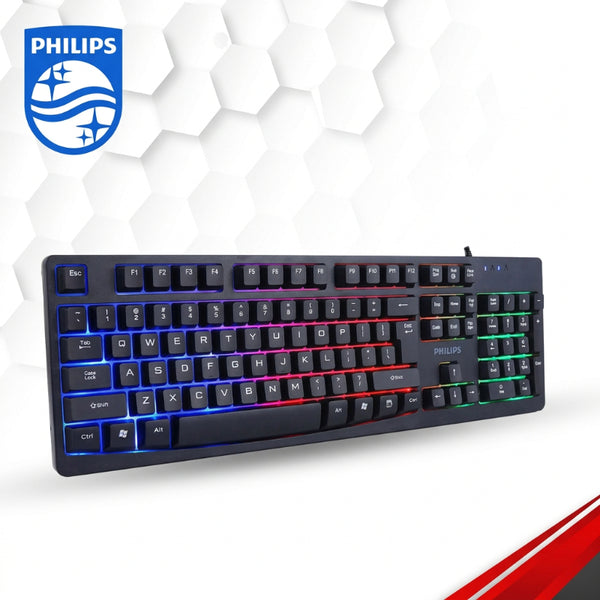 Philips K214 Keyboard Silent Keys Backlight