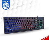 Philips K214 Keyboard Silent Keys Backlight