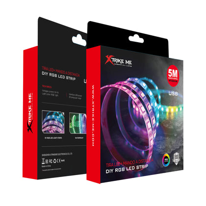 Xtrike Me HT-5050 RGB Strip LED Light